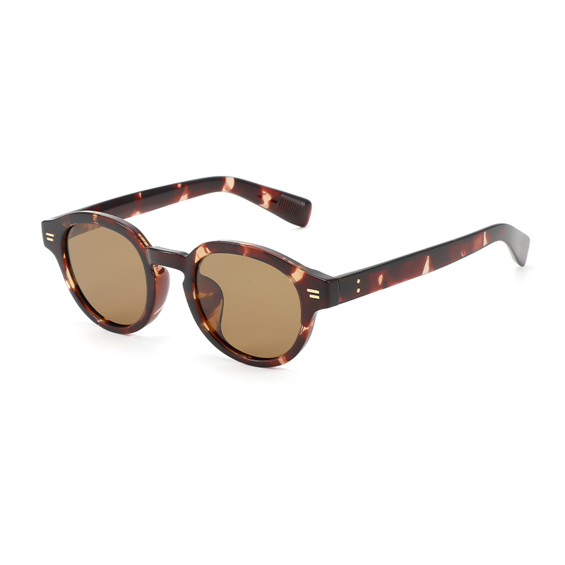 AvileDubee Retro Round Polarized Sunglasses UV400 TR90