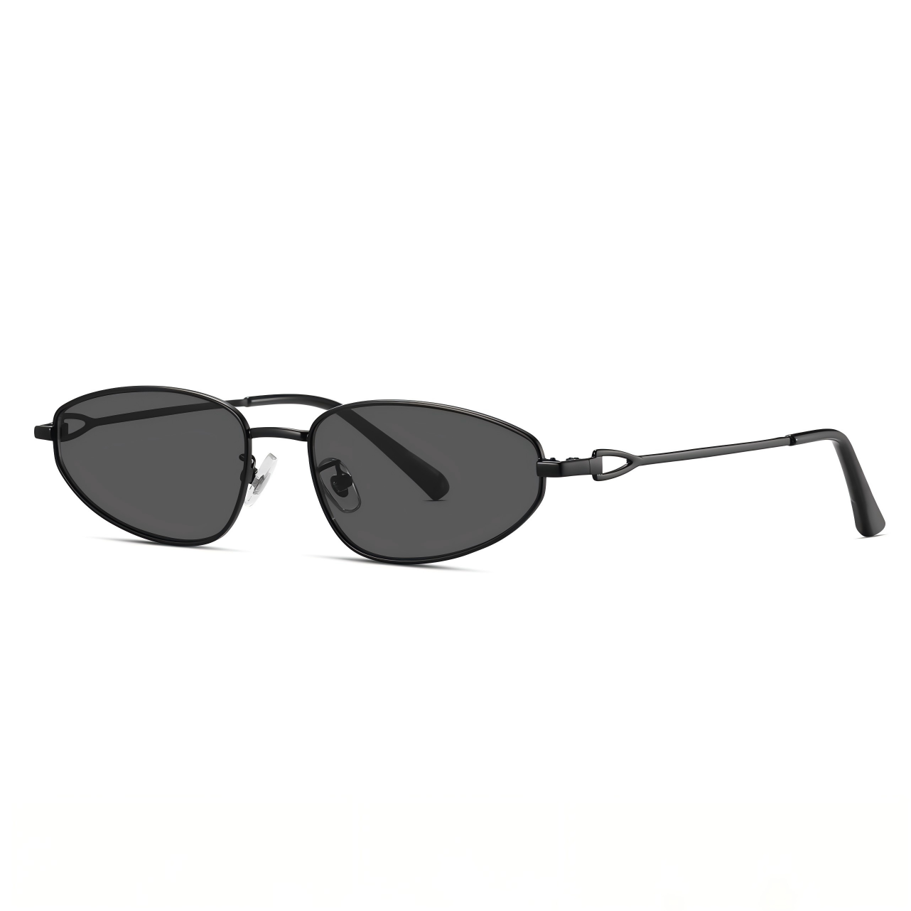 Vintage Slim Frame Sunglasses – Retro Metal Unisex Shades